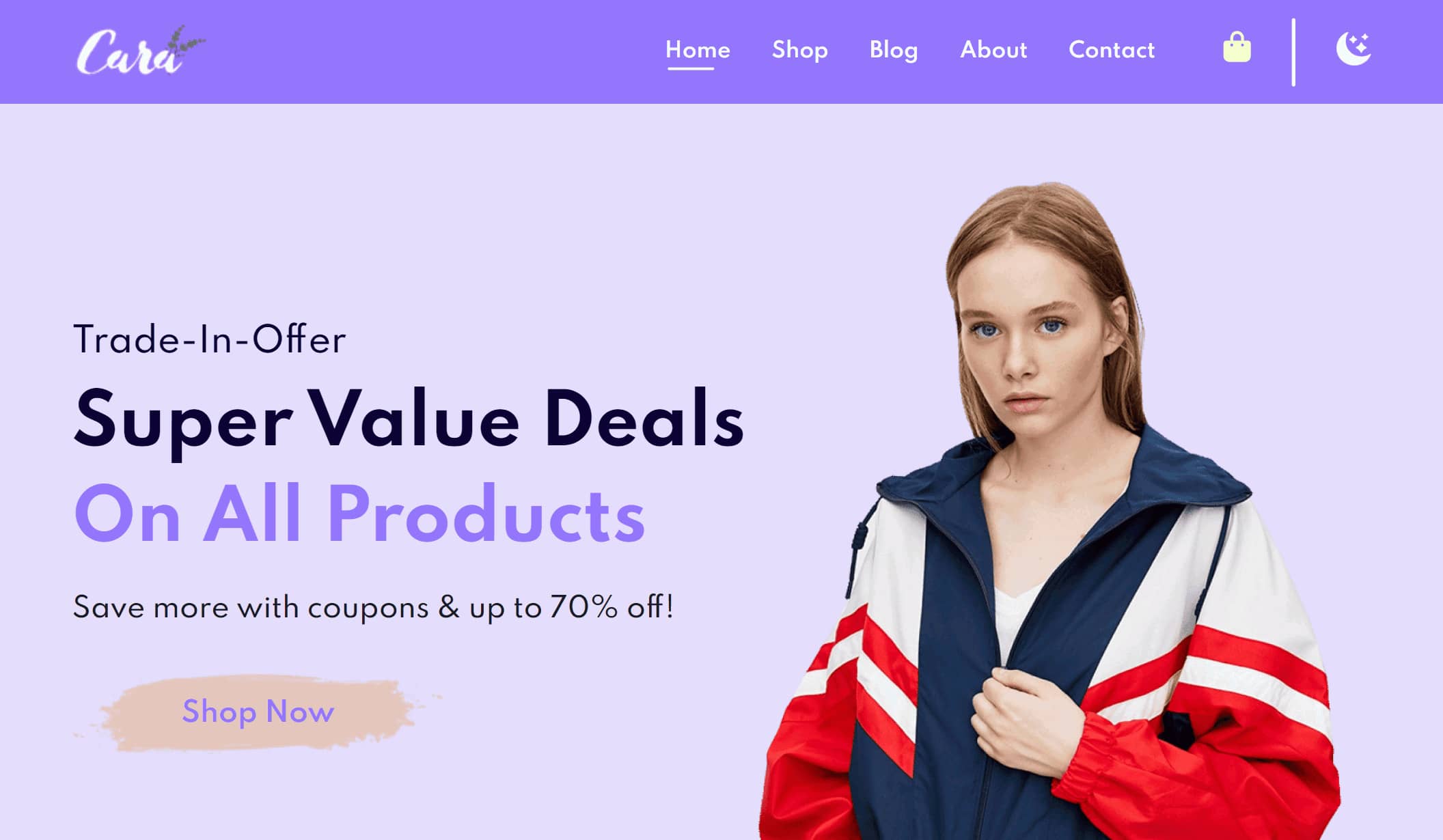 Website Home Page Screen Shot